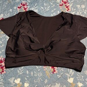 Torrid Black Women's Bikini Top